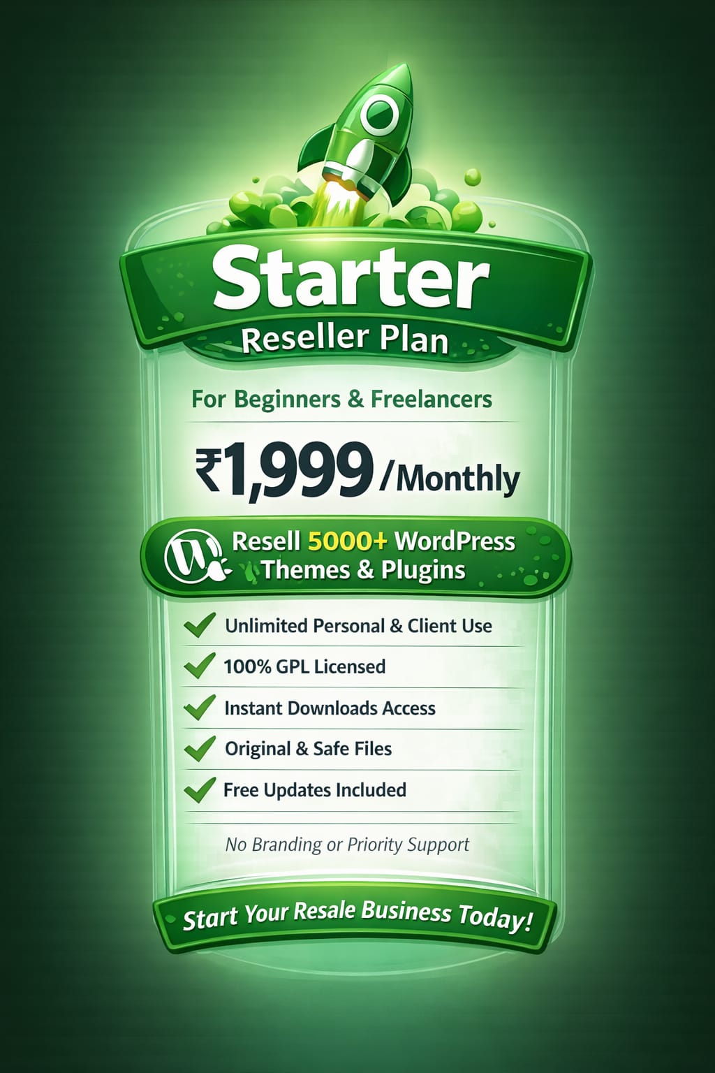 Starter Reseller Plan