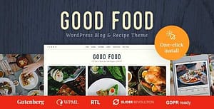 Good Food Theme