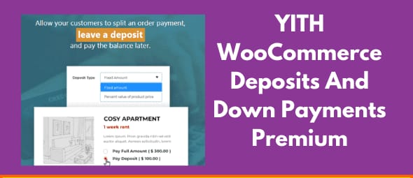 YITH WooCommerce Deposits And Down Payments